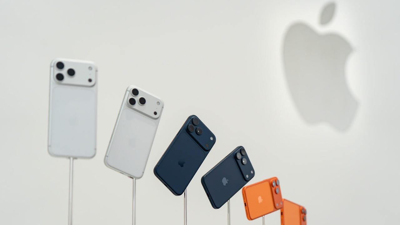 Apple iPhone 17 Pro and Pro Max colors