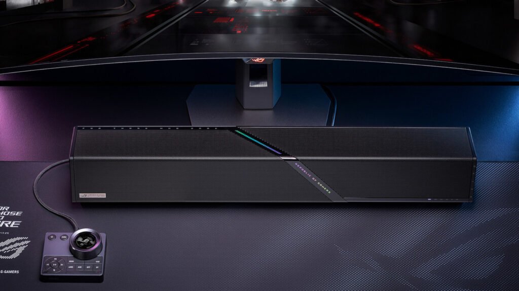 ASUS' first gaming soundbar is now available in the US for $600