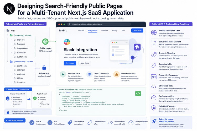 Designing Search-Friendly Public Pages for a Multi Designing Search-Friendly Public Pages for a Multi