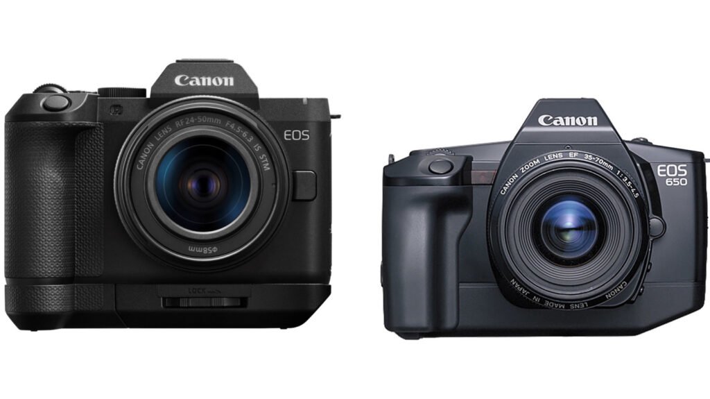 Canon’s R8 II camera borrowed its styling from a classic SLR film camera Canon's R8 II camera borrowed its styling from a classic SLR film camera