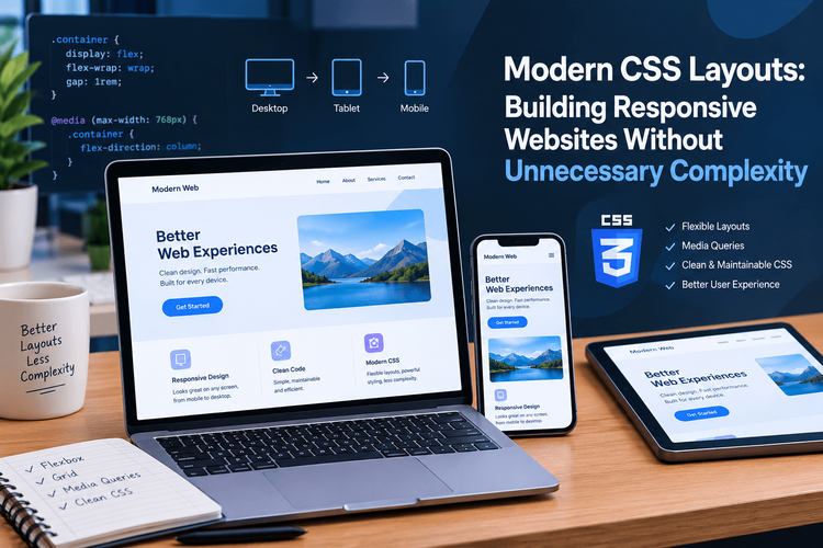 Building Responsive Websites Without Unnecessary Complexity Building Responsive Websites Without Unnecessary Complexity